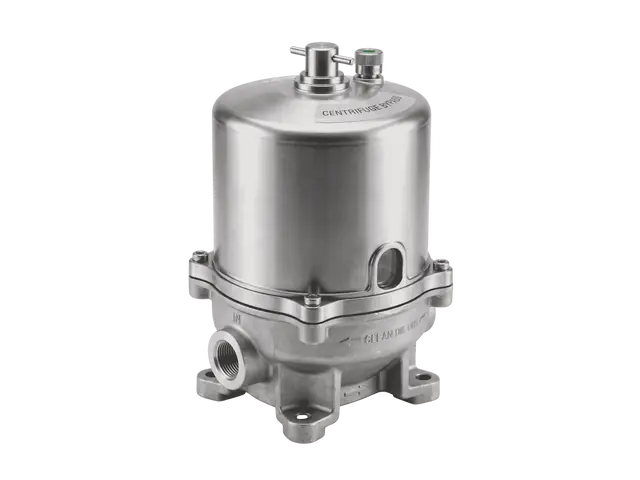 Centrifuge bypass filtration for continuous soot and wear-particle removal