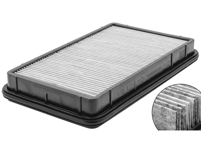 Air intake filter ensuring clean combustion air