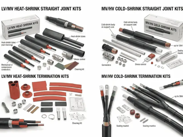 Jointing and termination kits, heat-shrink