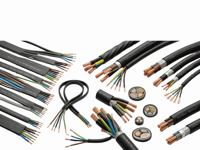 LV festoon and spreader cables