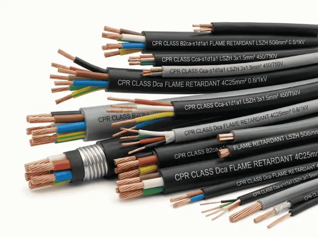 LV CPR flame-retardant cables
