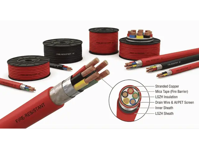 LV fire-resistant cables