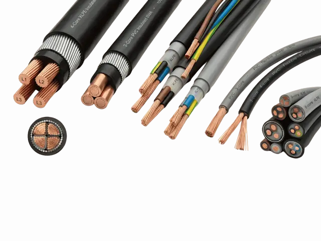 LV multi-core XLPE and PVC insulated power cables