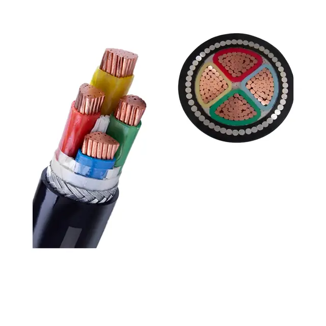 Medium voltage MV armoured and unarmoured utility transmission cable